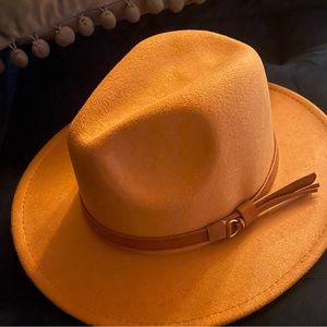 Tan Fedora